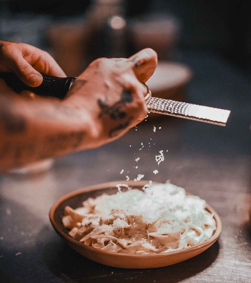 pasta-gericht-anrichten